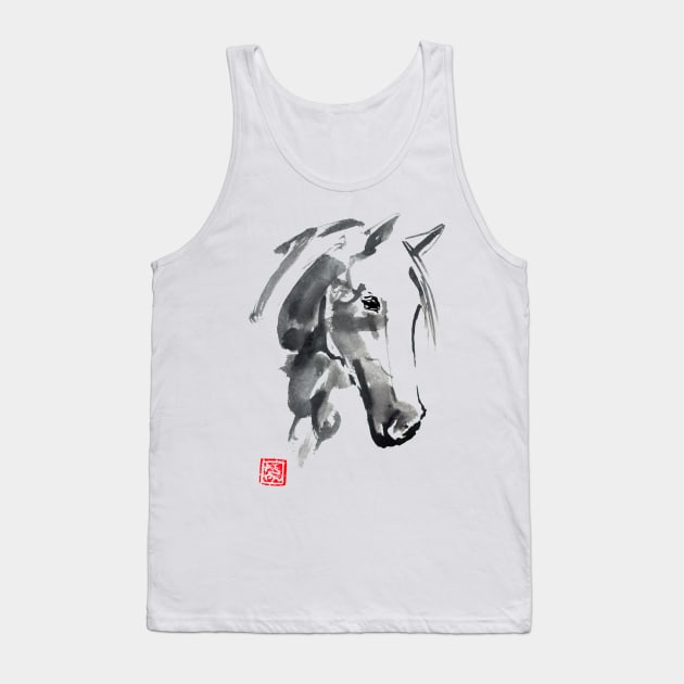 horse head 05 Tank Top by pechane